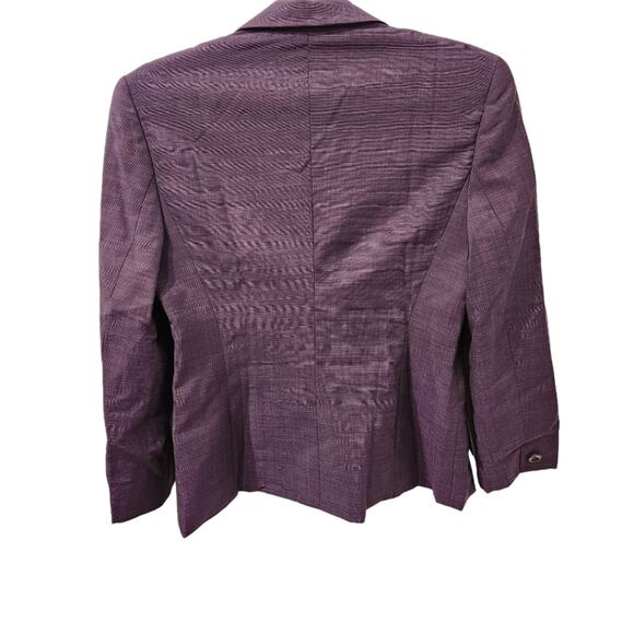 Escada plum pants suit size US 6 EUR 42 - Picture 2 of 10